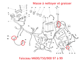 nettoyage masse ducati