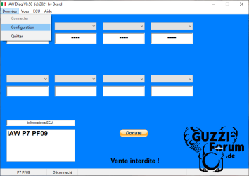 IAWDiag configuration