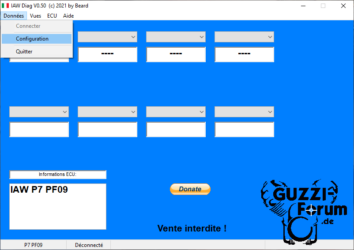 IAWDiag configuration