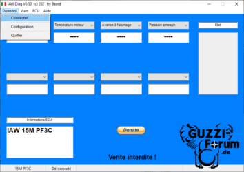 IAWDiag connexion