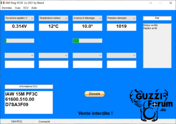 IAWDiag connexion