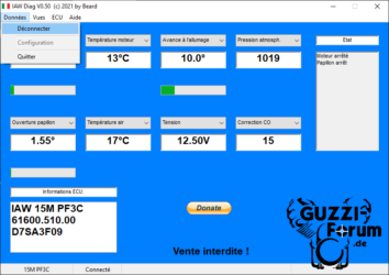 IAWDiag connexion
