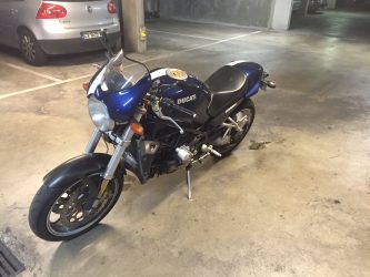 DUCATI S4R bleu