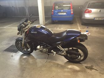 DUCATI S4R bleu