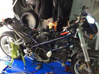 démontage ducati