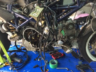 démontage ducati
